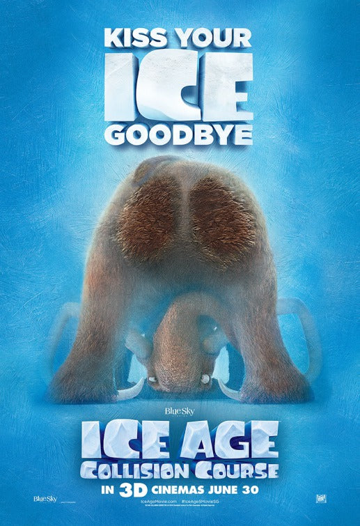 1000 piece jigsaw puzzle for the movie poster: Ice Age: Collision Course (2016) ver10