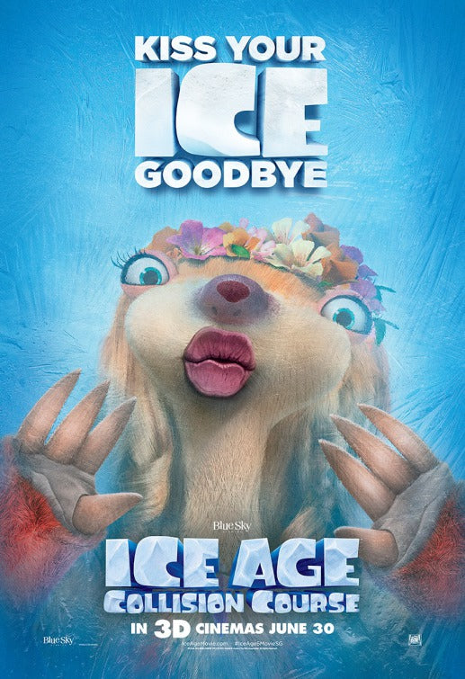 1000 piece jigsaw puzzle for the movie poster: Ice Age: Collision Course (2016) ver11