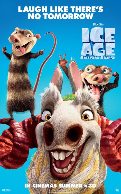 1000 piece jigsaw puzzle for the movie poster: Ice Age: Collision Course (2016) ver6