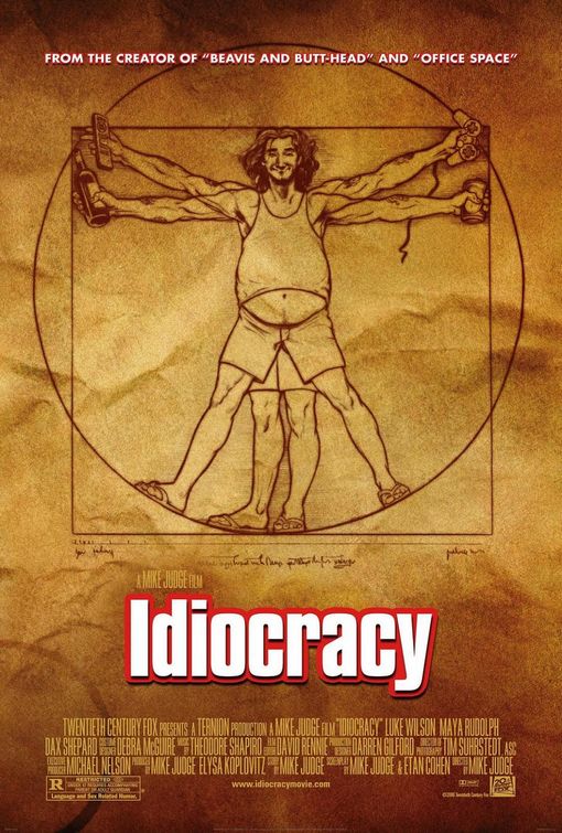 the movie poster: Idiocracy (2006)