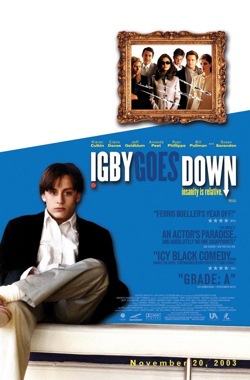 the movie poster: Igby Goes Down (2002) ver2