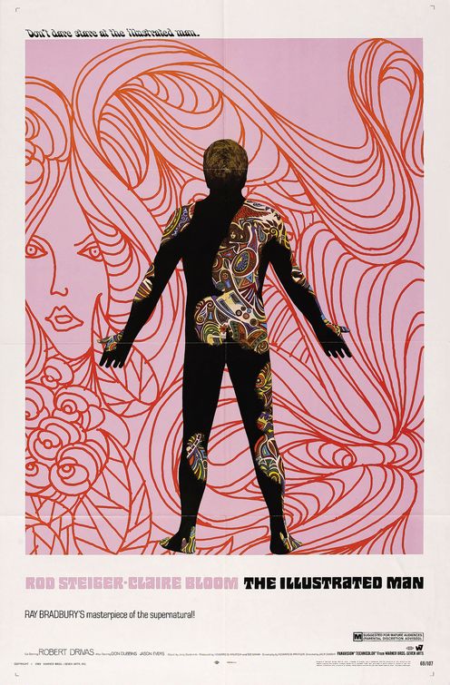 the movie poster: The Illustrated Man (1969)