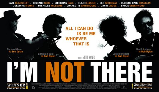 the movie poster: I'm Not There (2007) ver8