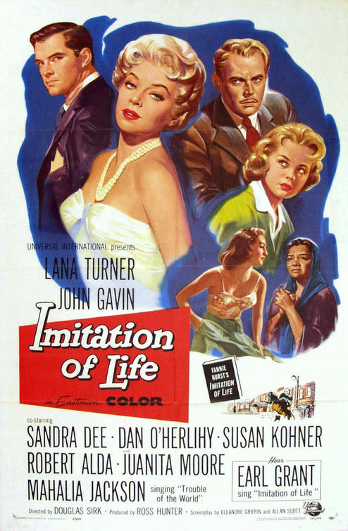1000 piece jigsaw puzzle for the movie poster: Imitation of Life (1959)