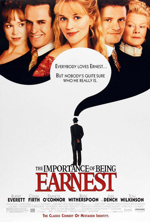 the movie poster: The Importance of Being Earnest (2002)