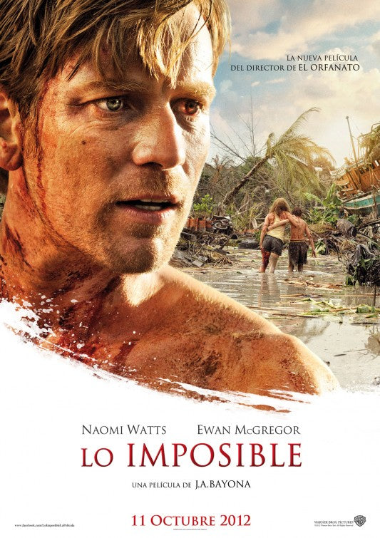1000 piece jigsaw puzzle for the movie poster: The Impossible (2012) ver2