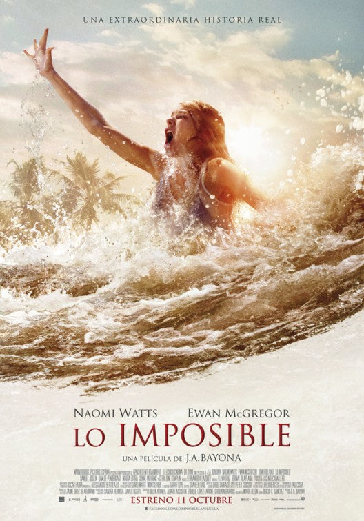 1000 piece jigsaw puzzle for the movie poster: The Impossible (2012) ver9