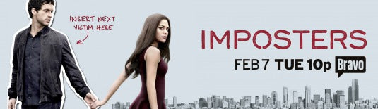 1000 piece jigsaw puzzle for tv poster: Imposters, ver2