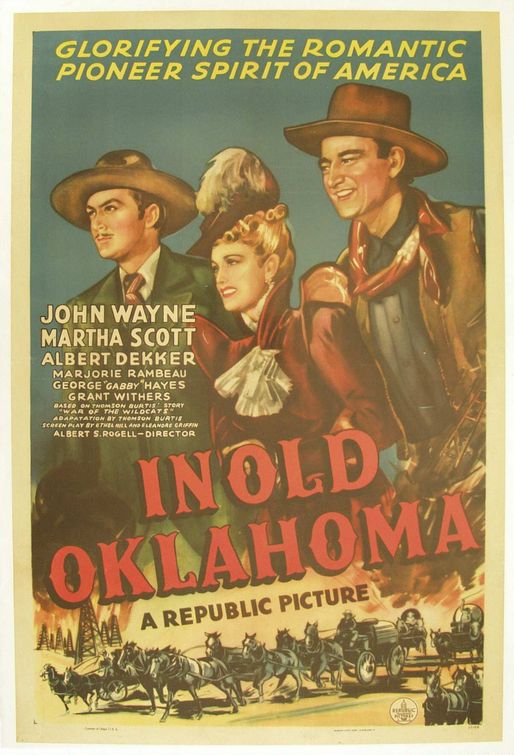 the movie poster: In Old Oklahoma (1943)