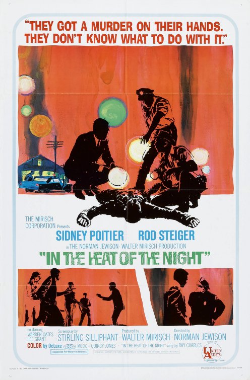 1000 piece jigsaw puzzle for the movie poster: In the Heat of the Night (1967)