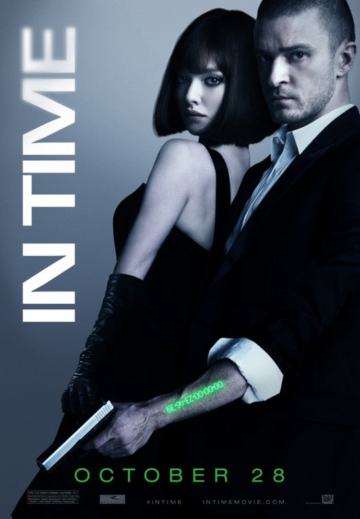 1000 piece jigsaw puzzle for the movie poster: In Time (2011) ver6