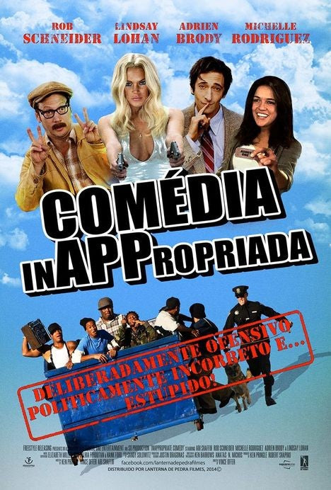 1000 piece jigsaw puzzle for the movie poster: InAPPropriate Comedy (2013) ver2