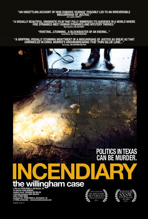 1000 piece jigsaw puzzle for the movie poster: Incendiary: The Willingham Case (2011)