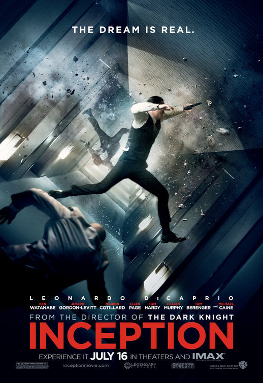 1000 piece jigsaw puzzle for the movie poster: Inception (2010) ver13
