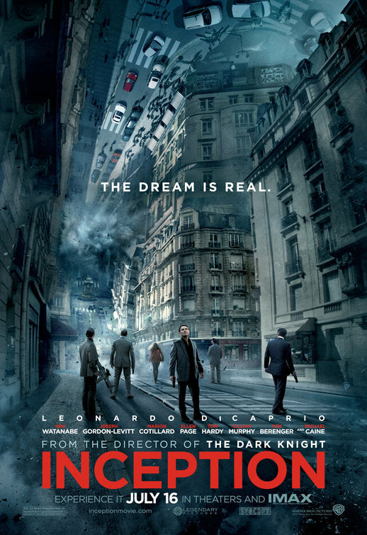 1000 piece jigsaw puzzle for the movie poster: Inception (2010) ver14