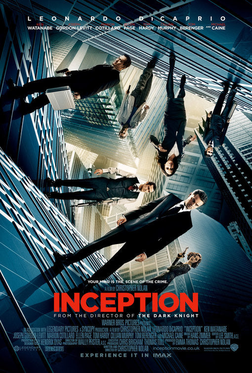1000 piece jigsaw puzzle for the movie poster: Inception (2010) ver4