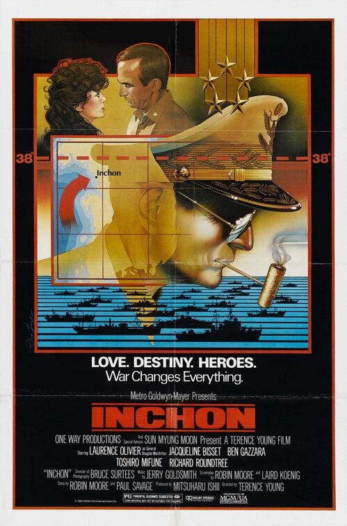the movie poster: Inchon (1982)