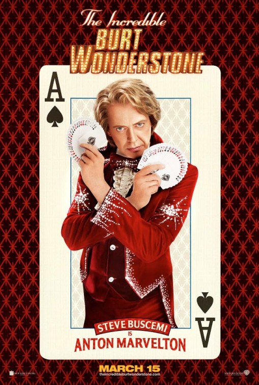 1000 piece jigsaw puzzle for the movie poster: The Incredible Burt Wonderstone (2013) ver3