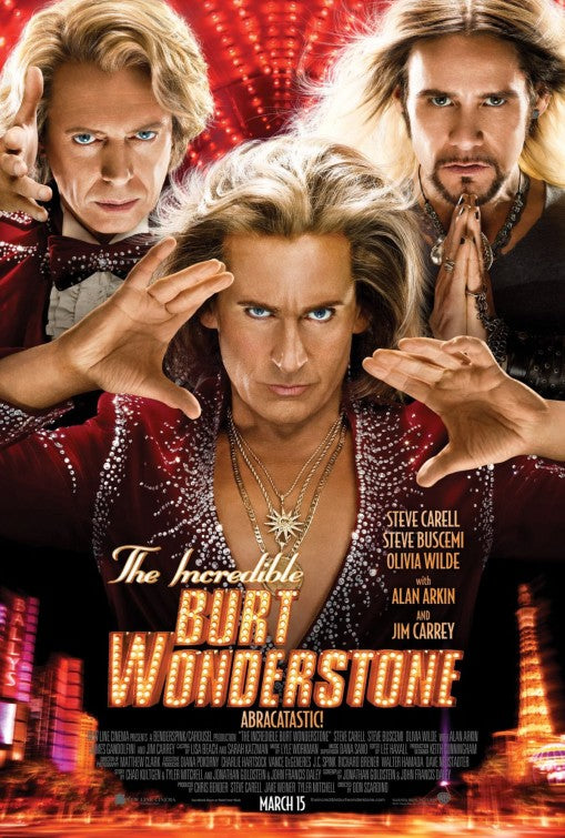 1000 piece jigsaw puzzle for the movie poster: The Incredible Burt Wonderstone (2013) ver5