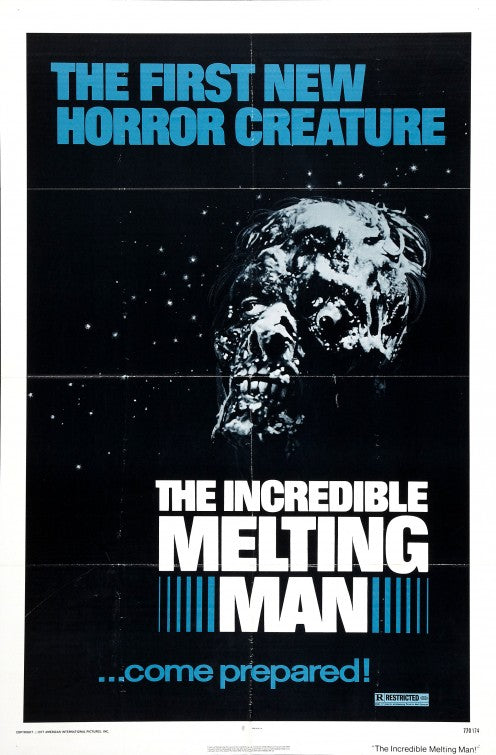 1000 piece jigsaw puzzle for the movie poster: The Incredible Melting Man (1977)