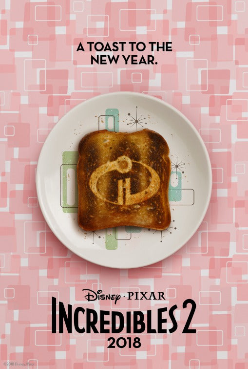 1000 piece jigsaw puzzle for the movie poster: Incredibles 2 (2018) ver2