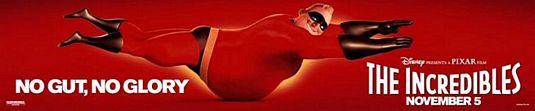 the movie poster: The Incredibles (2004) ver12