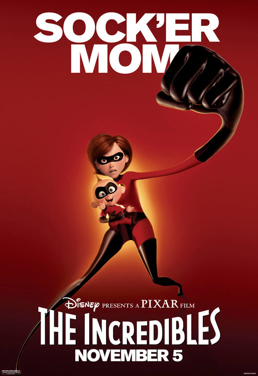 the movie poster: The Incredibles (2004) ver8