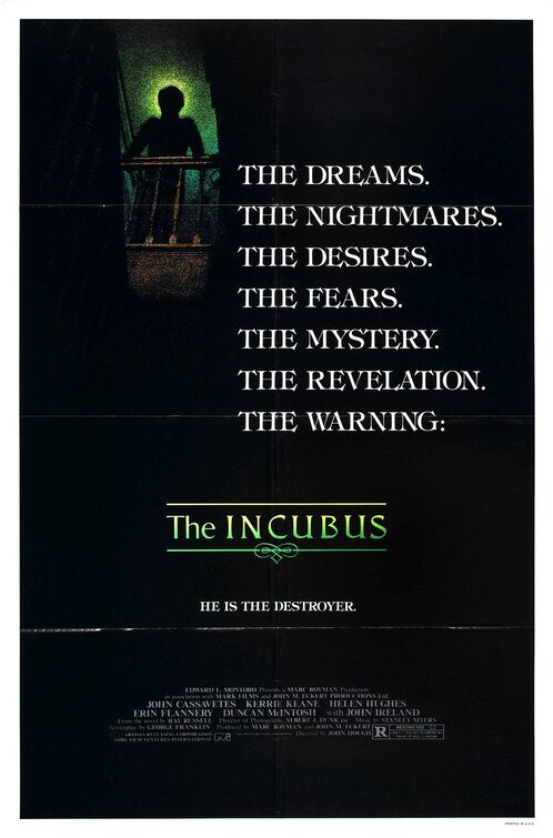 the movie poster: The Incubus (1982)
