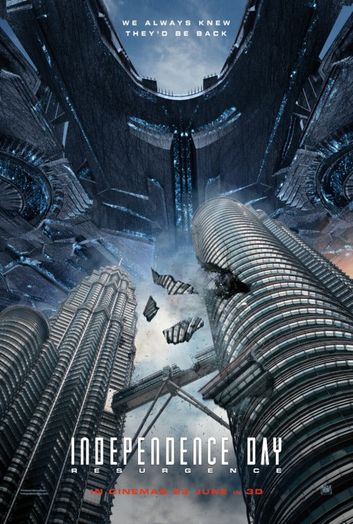 1000 piece jigsaw puzzle for the movie poster: Independence Day: Resurgence (2016) ver16