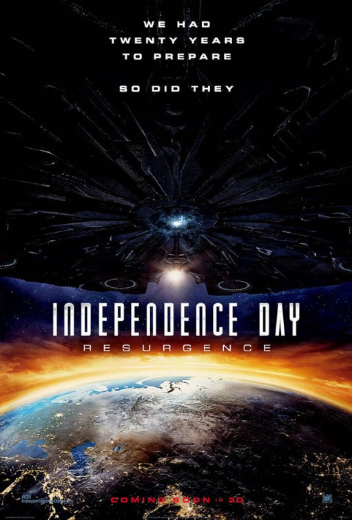 1000 piece jigsaw puzzle for the movie poster: Independence Day: Resurgence (2016) ver7