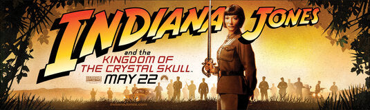 1000 piece jigsaw puzzle for the movie poster: Indiana Jones and the Kingdom of the Crystal Skull (2008) ver7