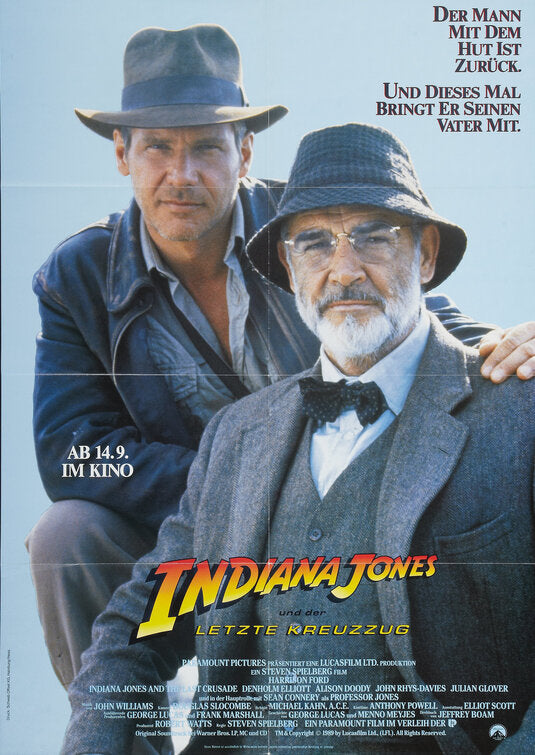 the movie poster: Indiana Jones and the Last Crusade (1989) ver4
