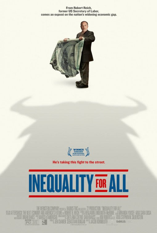 1000 piece jigsaw puzzle for the movie poster: Inequality for All (2013)