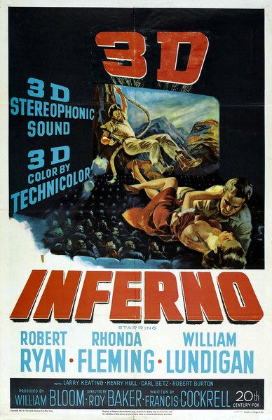 the movie poster: Inferno (1953)