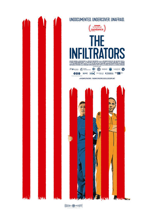 1000 piece jigsaw puzzle for the movie poster: The Infiltrators (2020)