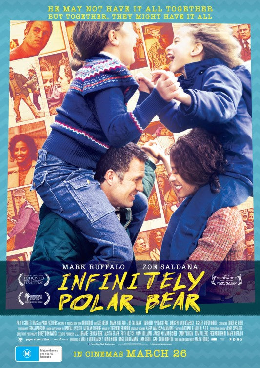 1000 piece jigsaw puzzle for the movie poster: Infinitely Polar Bear (2015)
