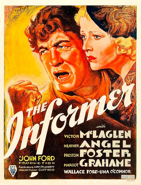 the movie poster: The Informer (1935)