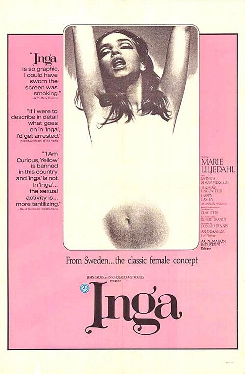the movie poster: Inga (1968)