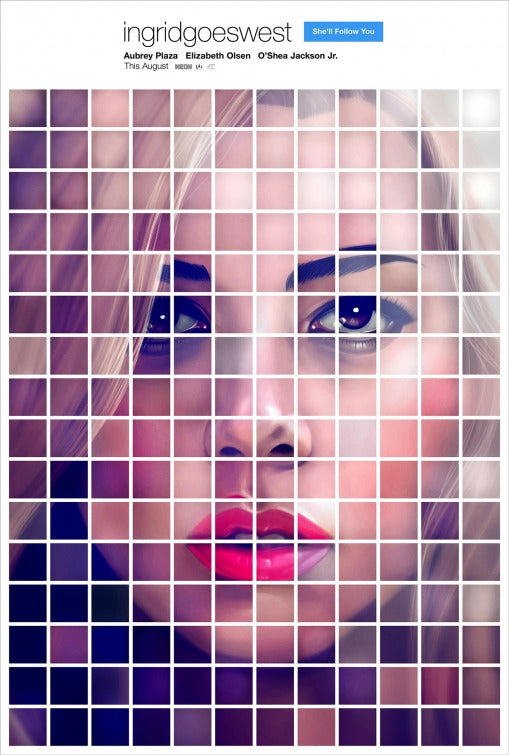 1000 piece jigsaw puzzle for the movie poster: Ingrid Goes West (2017) ver3