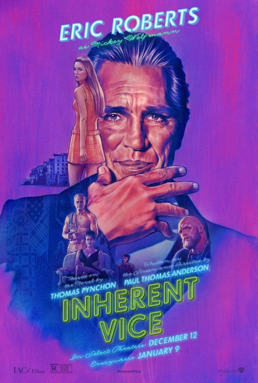 1000 piece jigsaw puzzle for the movie poster: Inherent Vice (2014) ver11