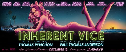 1000 piece jigsaw puzzle for the movie poster: Inherent Vice (2014) ver2