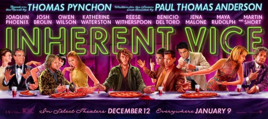 1000 piece jigsaw puzzle for the movie poster: Inherent Vice (2014) ver3