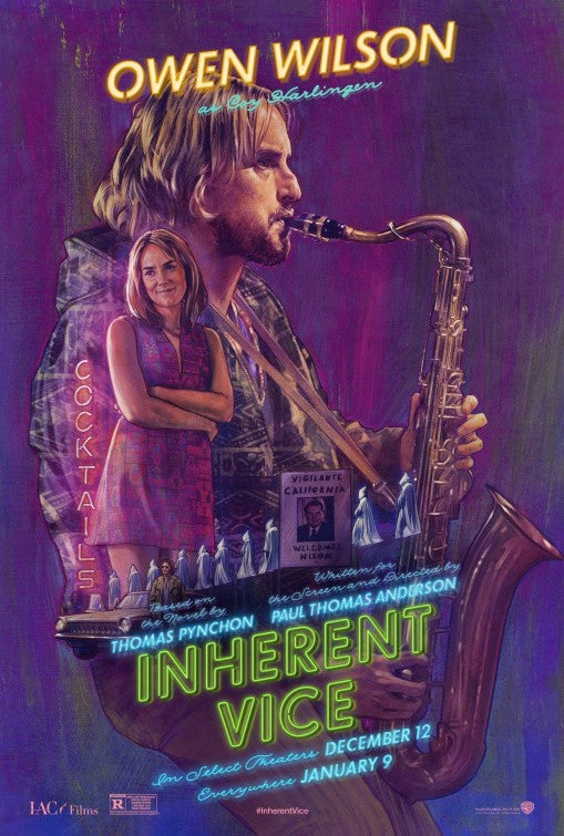 1000 piece jigsaw puzzle for the movie poster: Inherent Vice (2014) ver8