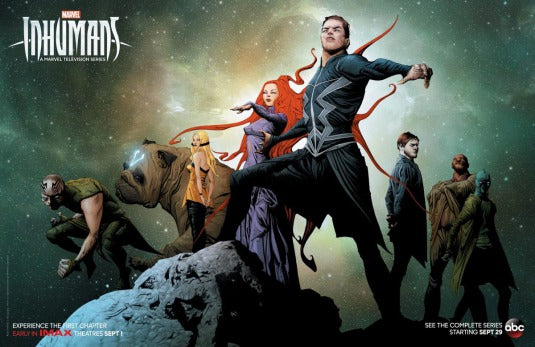 1000 piece jigsaw puzzle for tv poster: Inhumans, ver3