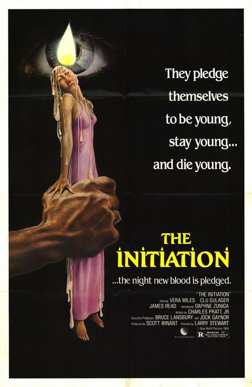 the movie poster: The Initiation (1984)