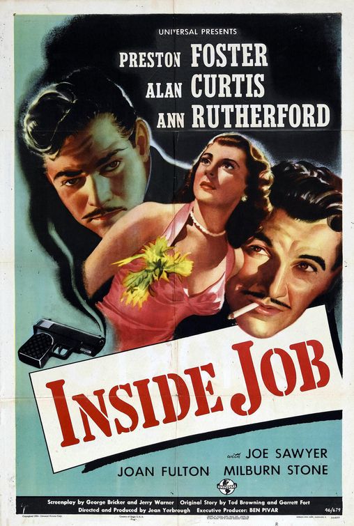 the movie poster: Inside Job (1946)