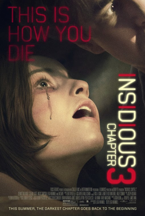 1000 piece jigsaw puzzle for the movie poster: Insidious: Chapter 3 (2015) ver6