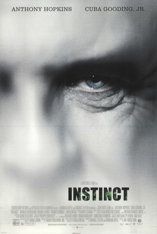 the movie poster: Instinct (1999)
