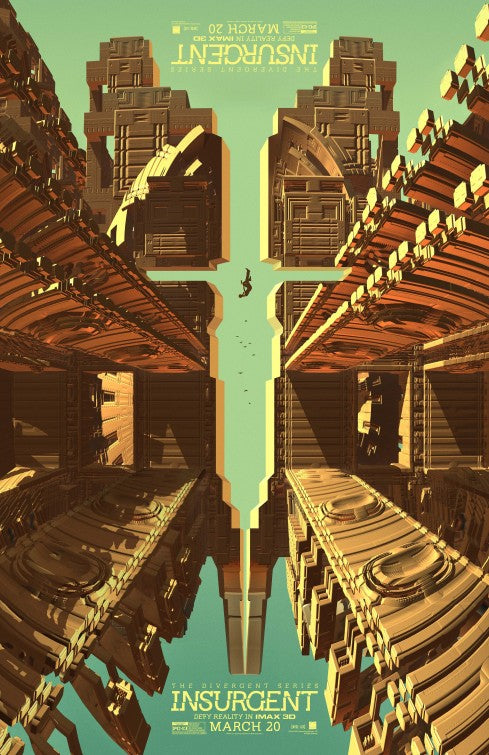 1000 piece jigsaw puzzle for the movie poster: Insurgent (2015) ver26