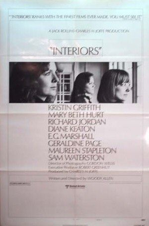 the movie poster: Interiors (1978) ver2